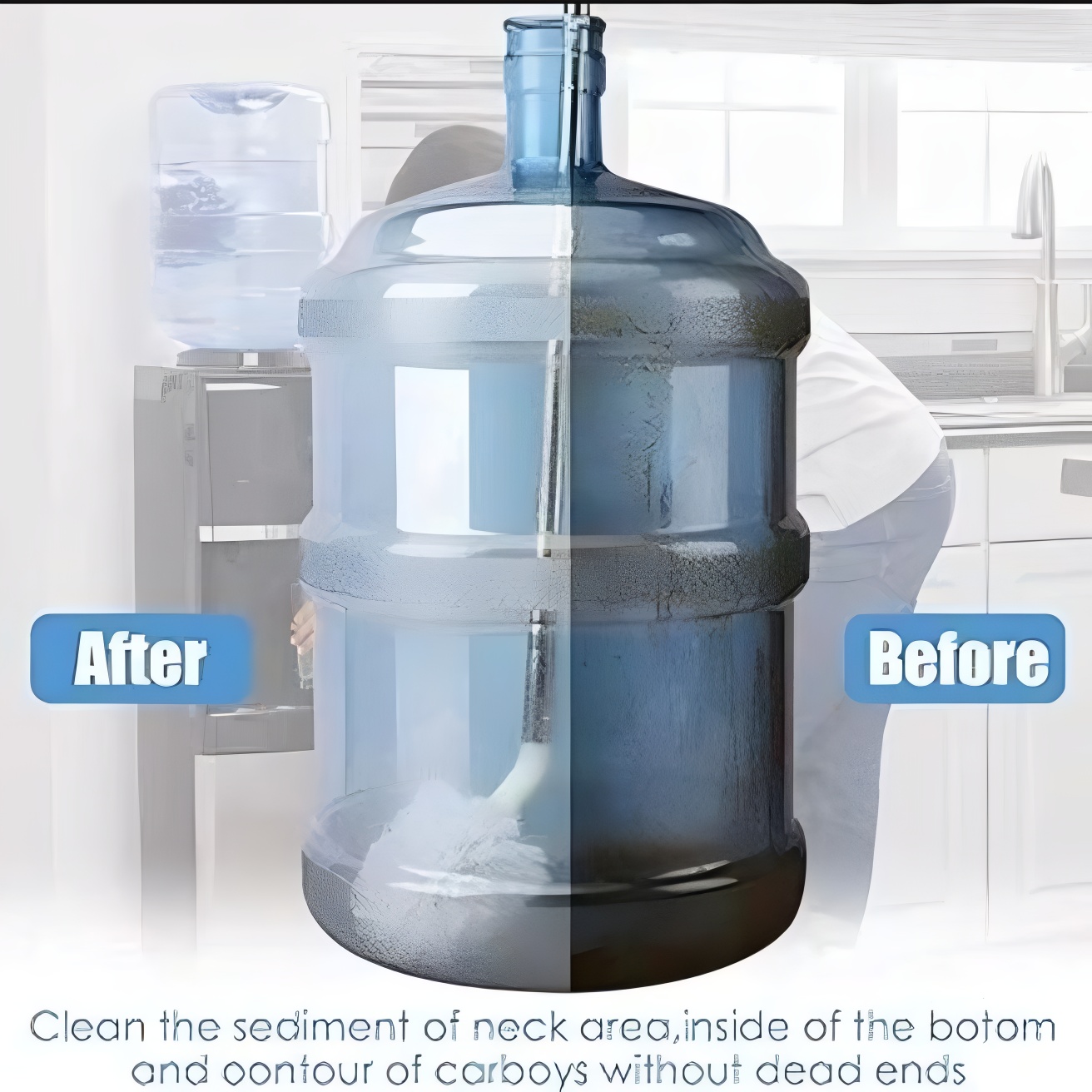 High-Quality Water Bottle Cleaning Brush - Image 2